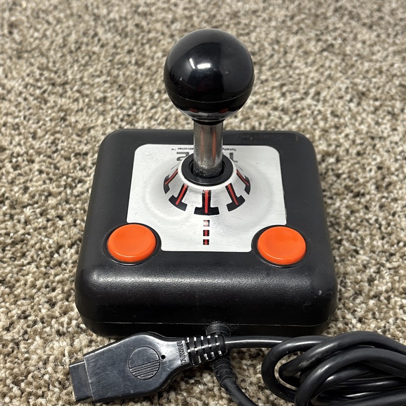 Suncom TAC-2 Joystick Controller ATARI 2600 + Commodore 64 Tested Working gallery