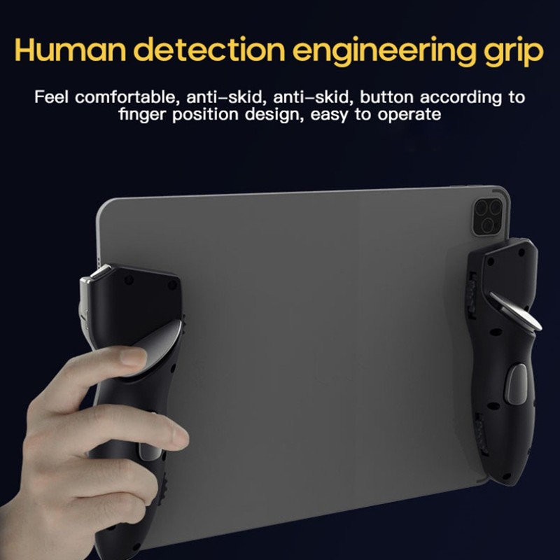 ABS Six Fingers Aim Button Shooter Gamepad Trigger Mobile Tablet For iPad PUBG gallery