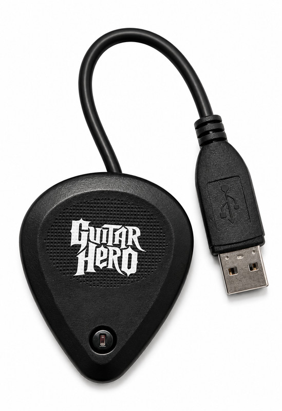 Guitar Hero Les Paul Wireless Receiver USB Dongle RedOctane 95121.806 Tested