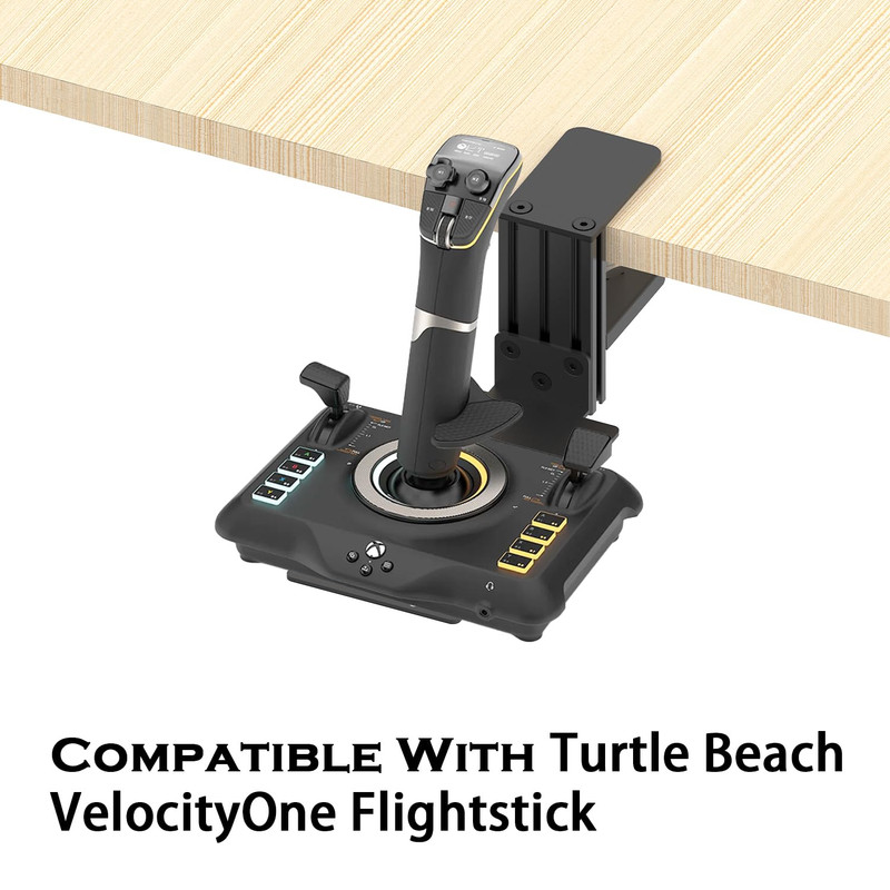 Flight Sim Game Joystick Desk Mount,Hotas Mount - Compatible with Thrustmaster T gallery