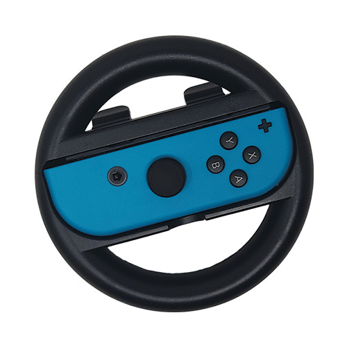Sports Steering Wheel for Nintendo Switch Joy-Con (Single) – Old Skool (BLACK)