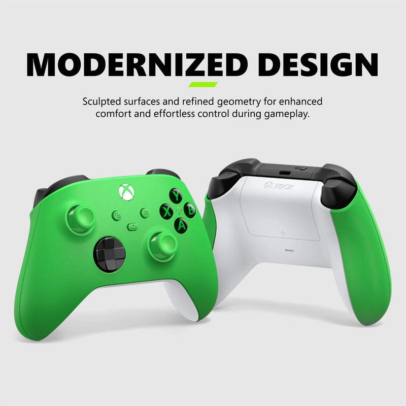 Microsoft Xbox Wireless Controller Velocity Green BT Hybrid D-Pad Brand New gallery