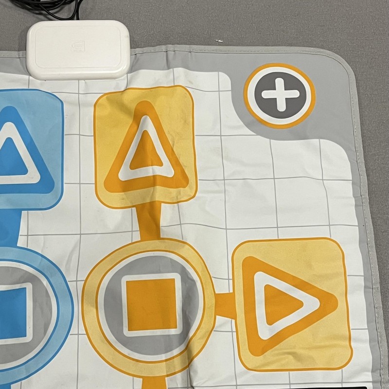 Bandai Namco Wii Dance Pad Mat Controller BC-001 White Padded Active Life gallery