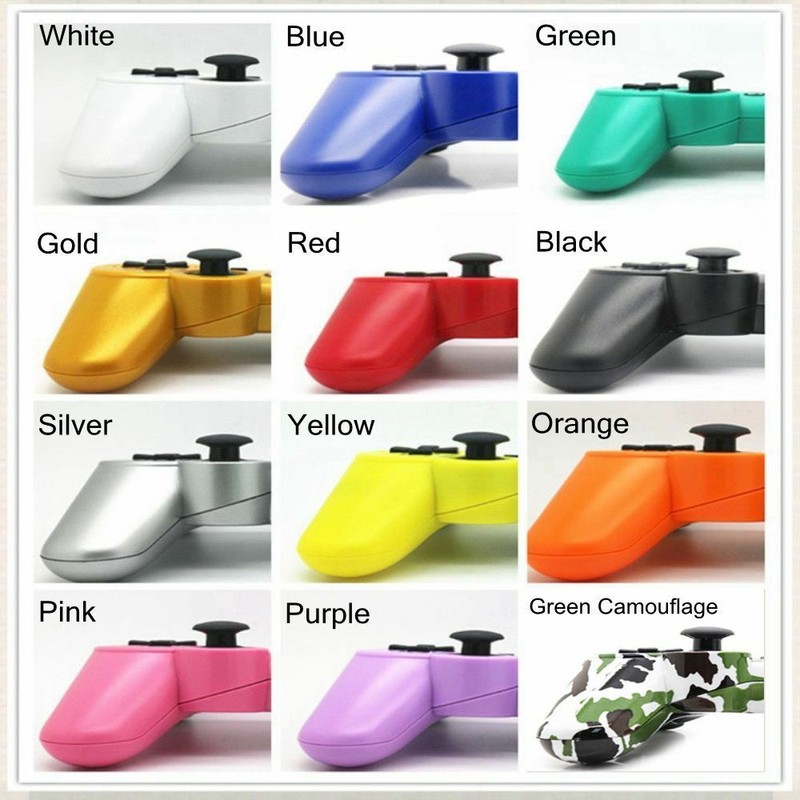 NEW Wireless Controller For Sony PS3 Joypad With Cable Multiple Colors