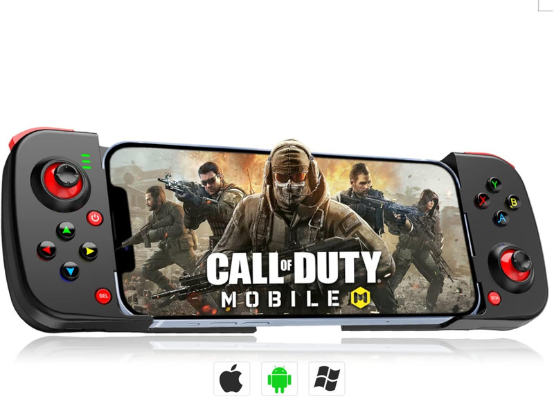 Wireless Gaming Controller for Iphone/Ipad/Ios/Android/Samsung/Pc Gamepad Joysti