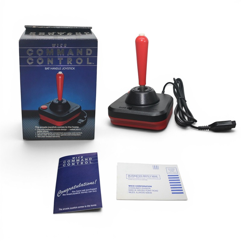 Wico Command Control Joystick Atari 2600 System or 400/800 Computers 15-9714 NEW gallery