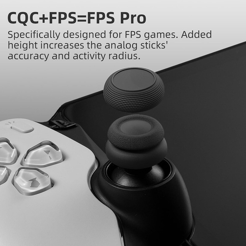 6PCS Thumb Grips Caps for PlayStation Portal Remote Player Protection Anti-Slip gallery