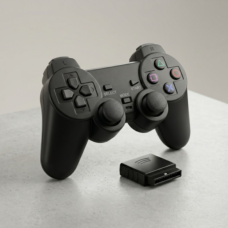 PS2 Wired Controller Dual Analog Gamepad for Sony PlayStation 2