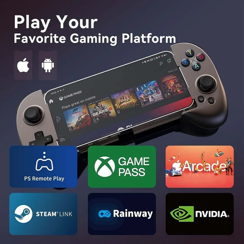 Mobile Gaming Controller All Android/iOS Phones Wireless Adjustable Joystick