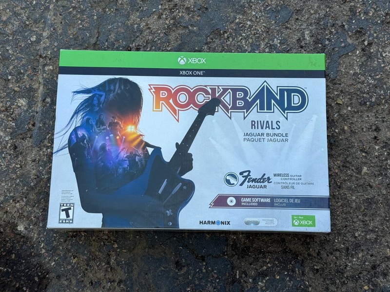 Microsoft Xbox One Rockband Rivals Jaguar Bundle Box ONLY w/insert