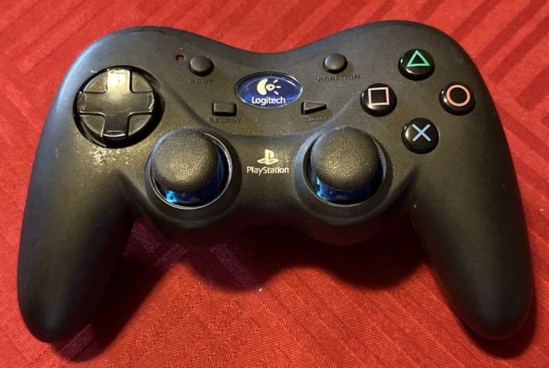Logitech G-X2D11 PlayStation 2 PS2 Wireless Cordless Action Controller No Dongle