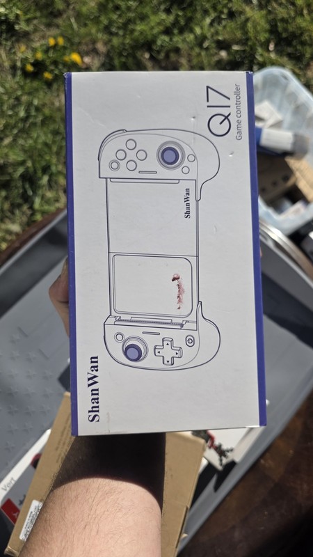 Mobile Game Controller for iphone/Android Q17 By ShanWan