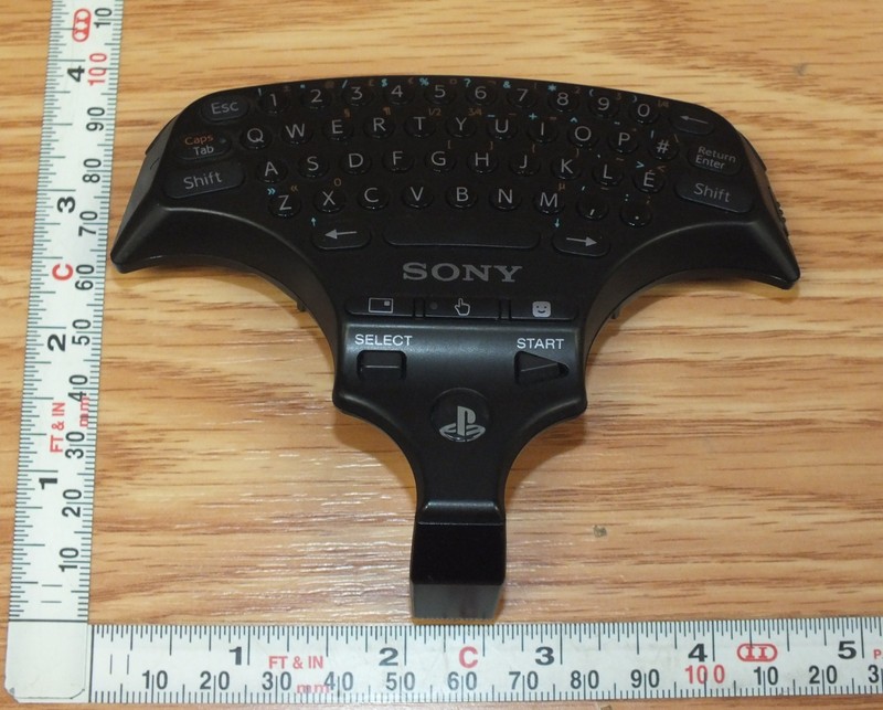 Sony (CECHZK1UC) Wireless Keyboard Attachment For PlayStation Controller *READ* gallery