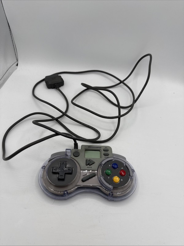 Super Nintendo SN ProgramPad Super Famicom Imagineer Pro Pad Controller SV-337