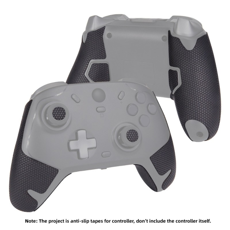 Grips Stickers for Game Controller Handle Grip Tape Sticker Accessory Black gallery