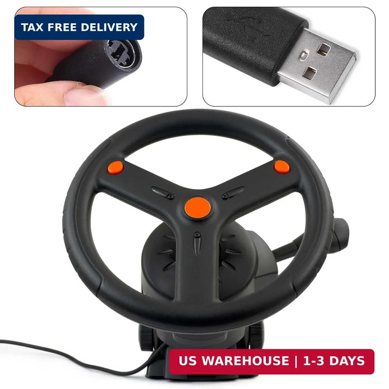 XIHIRCD USB Breakaway Cable, USB Breakaway Cord Replacement for Logitech G920 G9 gallery