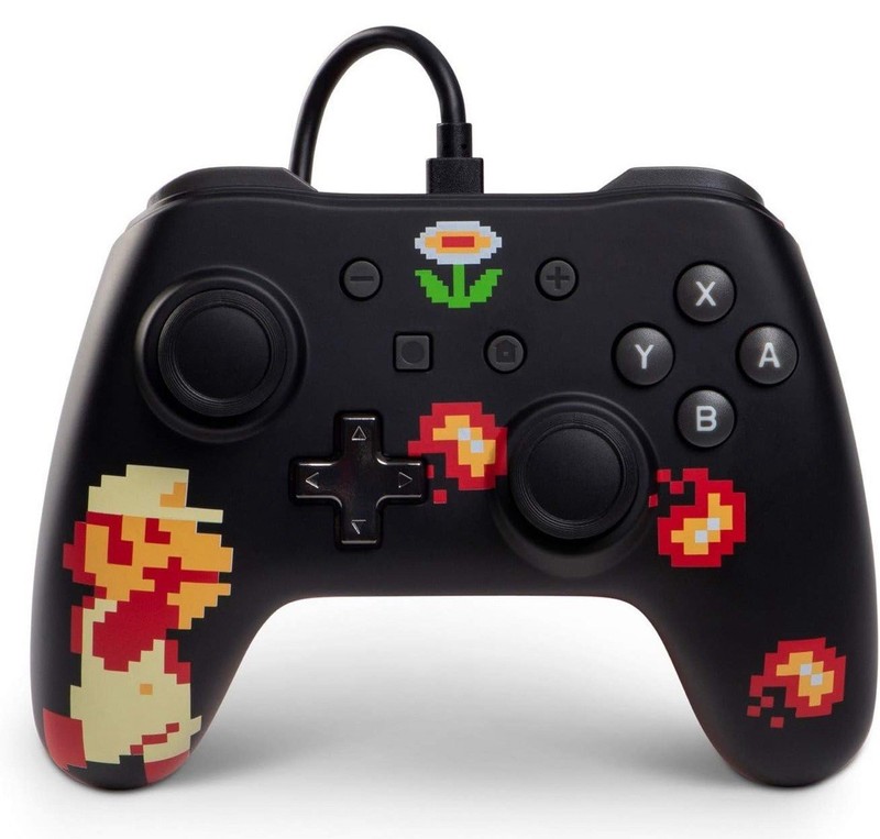 2018 Nintendo Switch Flower Power 8 Bit Super Mario Power A Controller