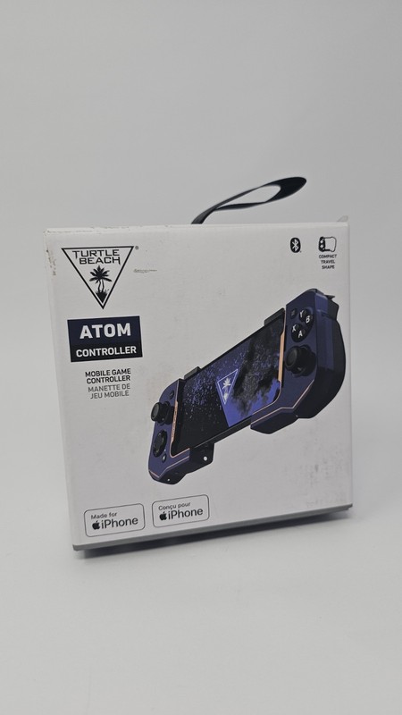 Turtle Beach Atom Mobile Gaming Controller Bluetooth – Cobalt Blue For Parts