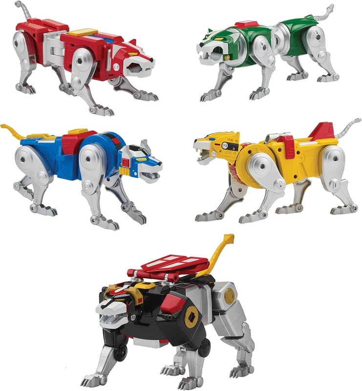 Voltron 1984 Classic Legendary Lion Action Figure 5-Pack gallery