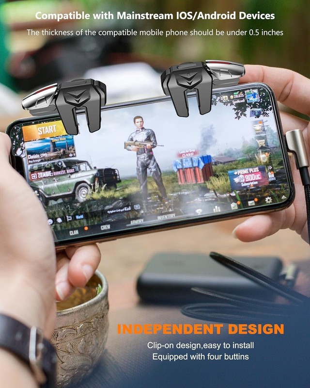 Control Controlador De Telefono Celular Juegos Gaming Mando Para iPhone/Android gallery