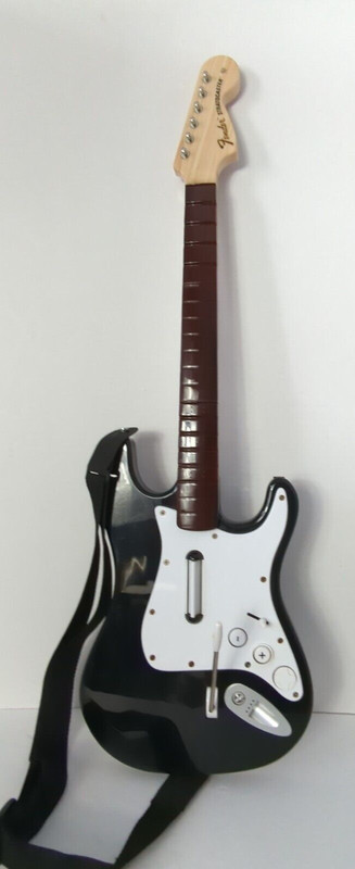 Harmonix Guitar Hero Rockband Fender Stratocaster Guitar NWGTS2 No Dongle Strap