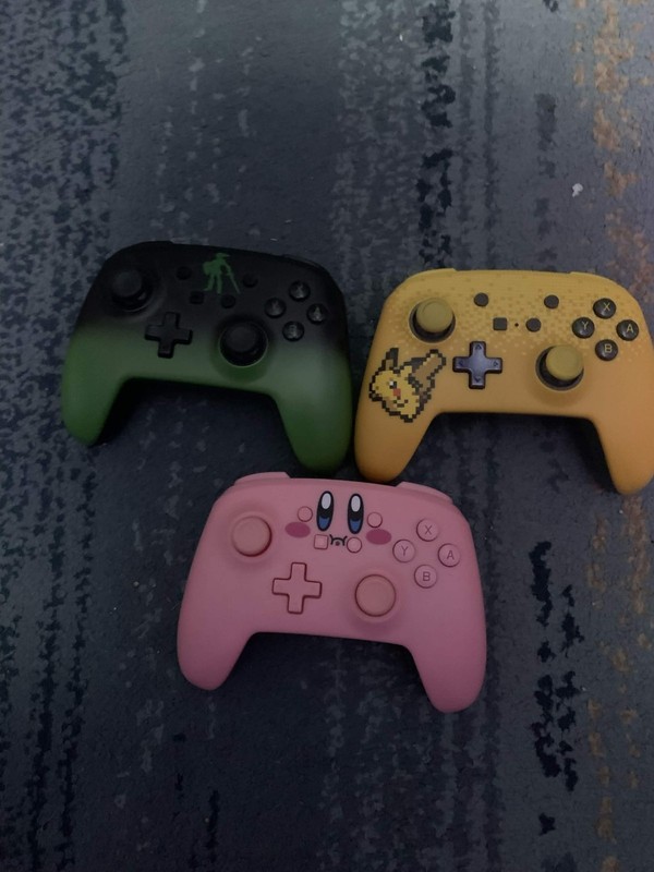 Nintendo Switch Controller Accessories Bundle 3 Pack 1 Wireless 2 Wired