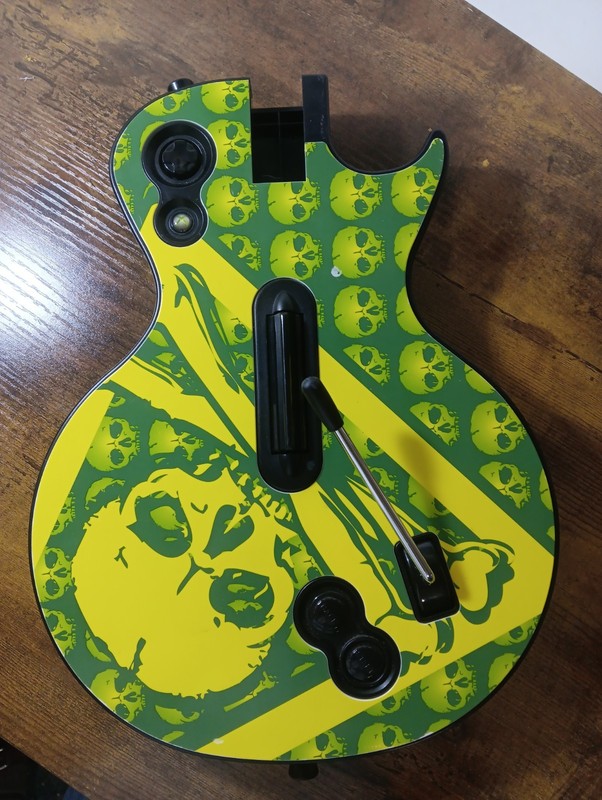 Xbox 360 Sunburst Wireless Guitar Controller Body For Guitar Hero PARTS REPAIR