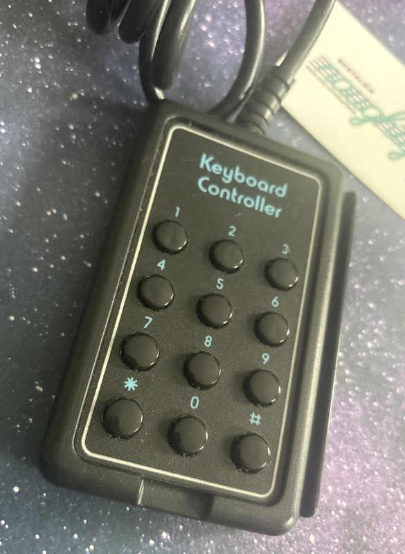 Vtg Atari 2600 Keyboard Controller Original M CX-50 Video Game Accessory gallery