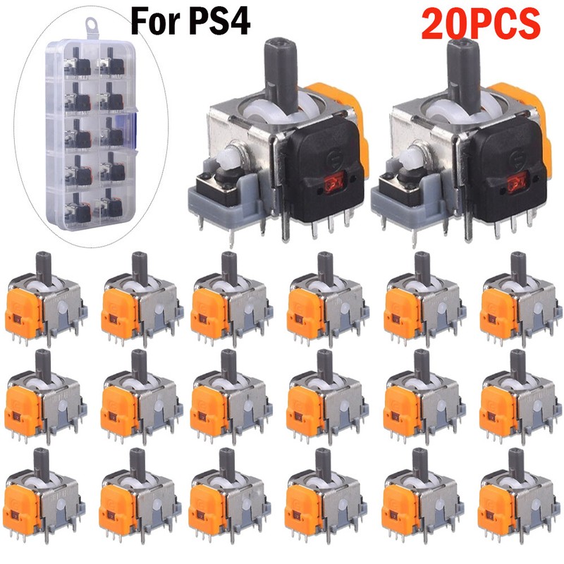 20PCS for Playstation 4 Hall Effect Joystick for PS4