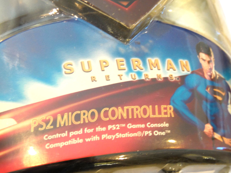 Superman Returns PS2 Micro Controller Naki for Playstation 2 PS2 - Sealed w WEAR gallery