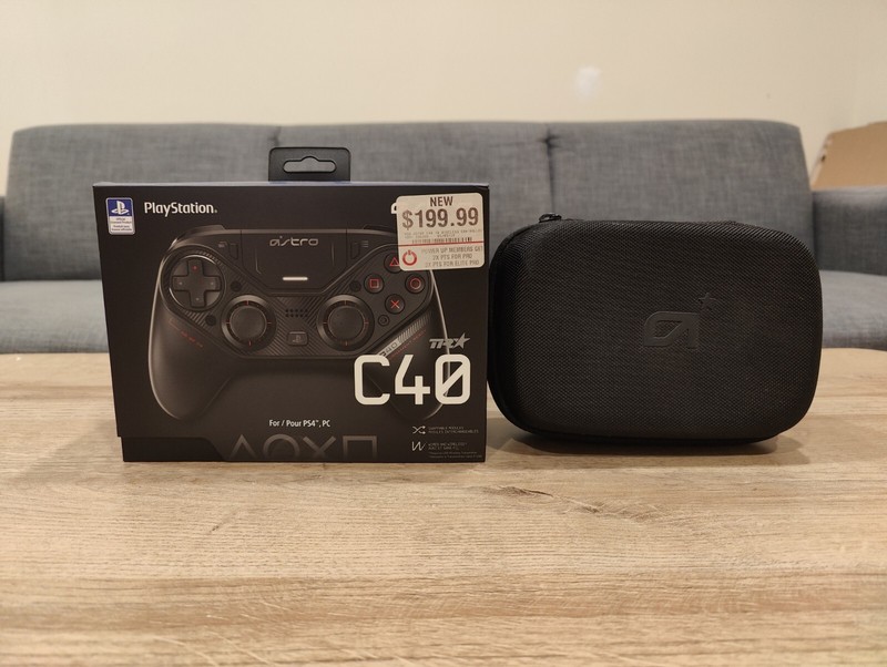 C40 PlayStation 4 Controller Box Only No Controller