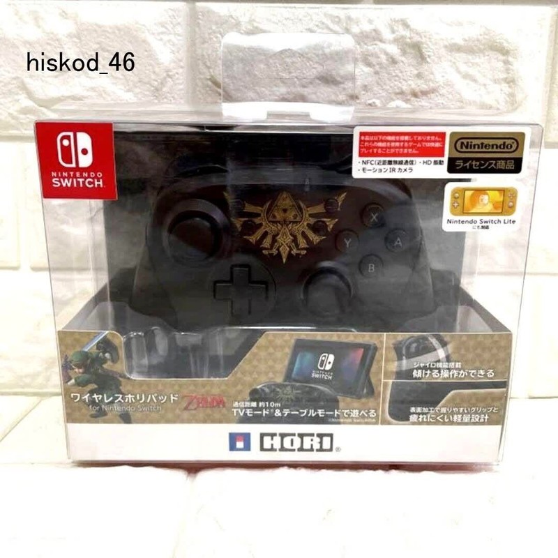 Wireless HORI Pad Controller For Nintendo Switch Game The Legend of Zelda Japan