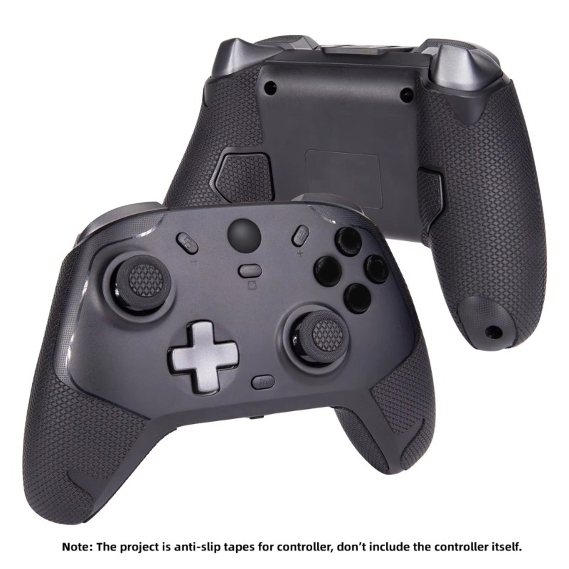 Grips Stickers for Game Controller Handle Grip Tape Sticker Accessory Black gallery