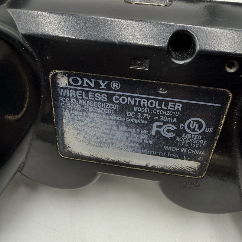 E6 Lot of 3 Sony PlayStation PS2 W/ 1 PS3 Wireless Controller Model CECHZC1U gallery