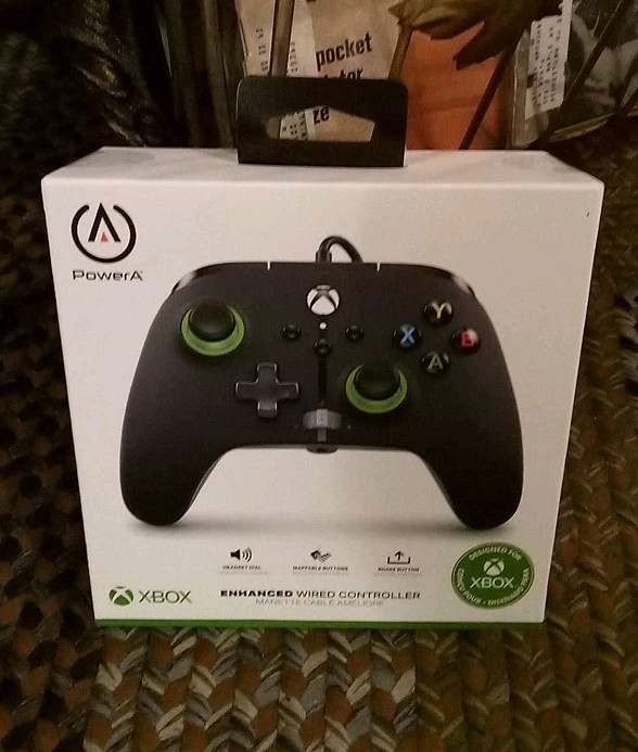 PowerA Enhanced Wired Controller for Microsoft Xbox One/Series S/X Black New