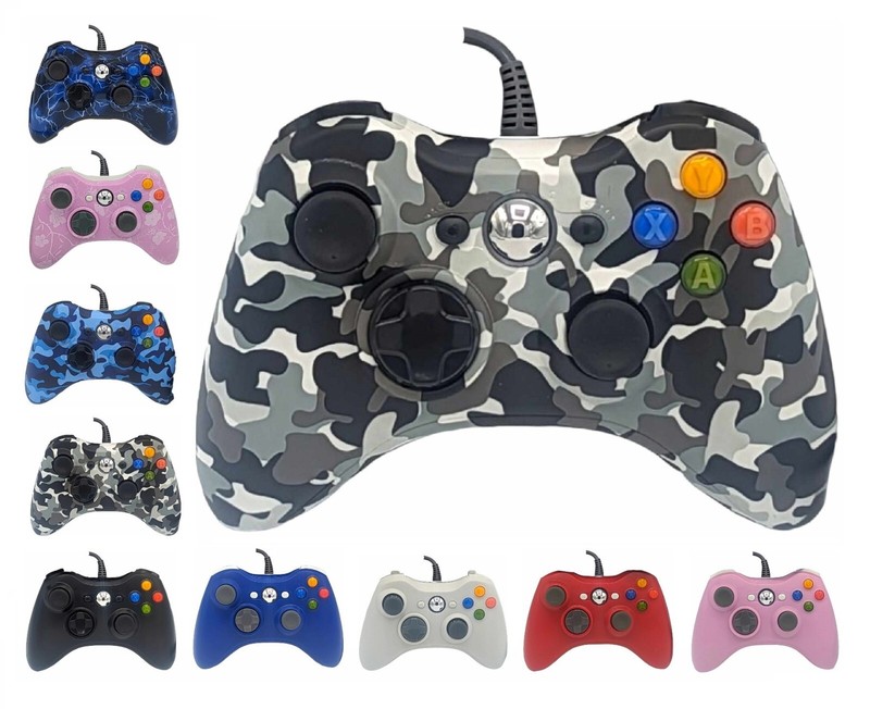 Wired / Wireless XBOX 360 Controller for WINDOWS PC and XBOX360 Gamepad