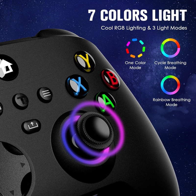 Wireless Controller for Xbox, Compatible with Xbox Series X/S/One/PC, With 2 ... gallery
