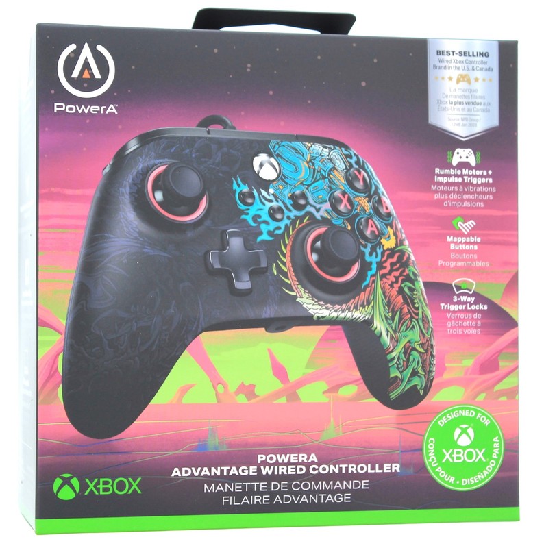 PowerA Advantage Wired Controller For Xbox (Cosmic Clash)