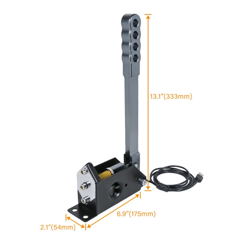 For Sim Racing Games G25/G27/G29/T500 USB Handbrake for 14Bit PC Windows gallery