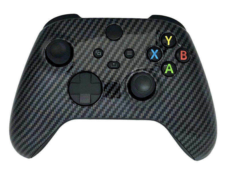 Custom Microsoft Xbox Series X / S Controller – Glossy Graphite Carbon Fiber