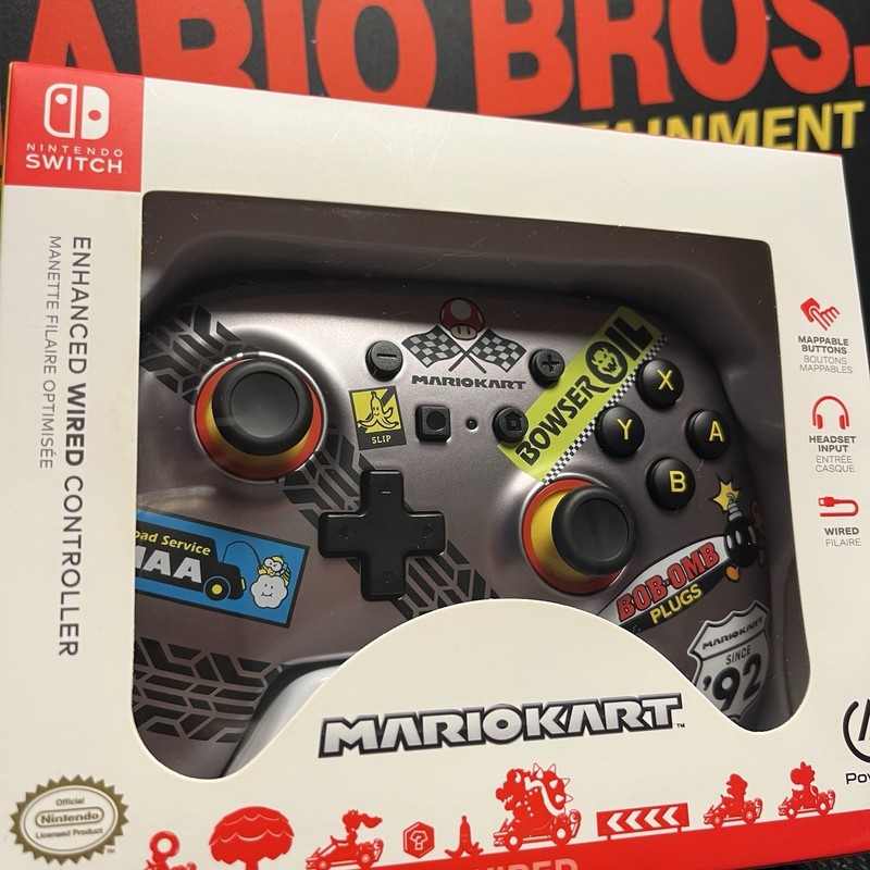 Power A Nintendo Switch Mario Kart Enhanced Wired Controller BRAND NEW FREE POST gallery