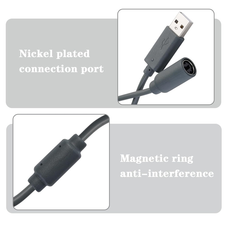 USB Breakaway Cable for Logitech G920 G923 G27 G29 Driving Force & Thrustmaster gallery