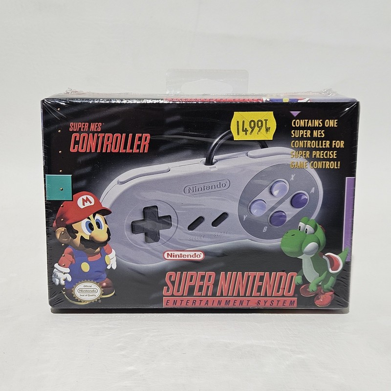 SNES Super Nintendo Controller OEM Official Brand NEW Factory Sealed