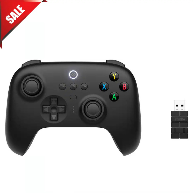 8BitDo Ultimate 2.4G Wireless Controller Android iOS Windows Steam Deck Black