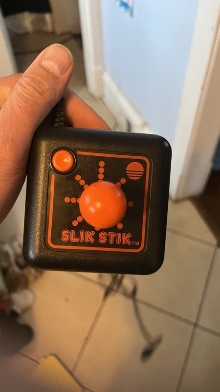 Two Joysticks. Slik Stik Joystick SSK002 Commodore. Atari Plus Another One