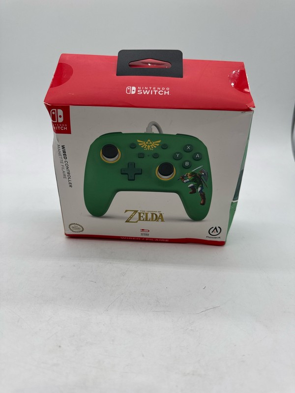 PowerA Wired Controller Nintendo Switch Hyrule Defender 10ft USB Cable gallery