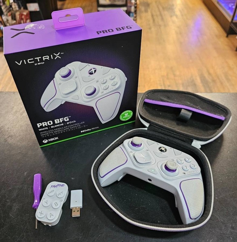 Victrix PRO BFG Xbox Controller White for Xbox One, Series X|S, PC