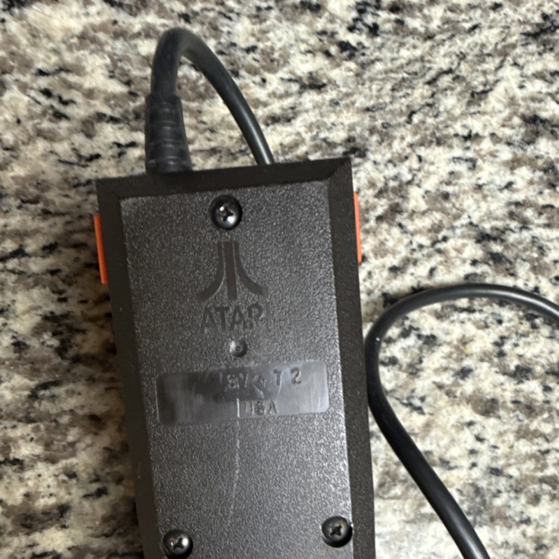 Atari 5200 Joystick Controller Black Wired Keypad Start/Pause/Reset Plastic gallery