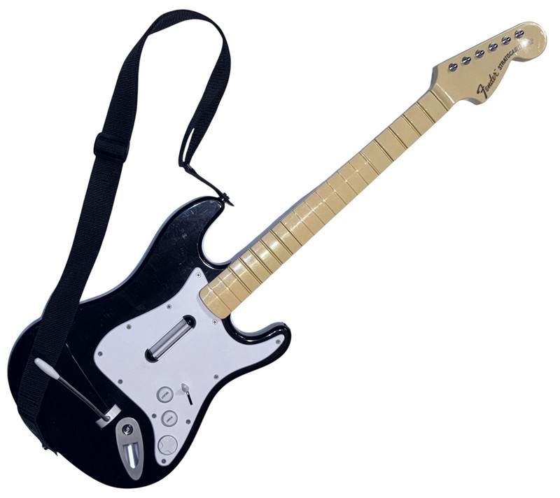 Fender Stratocaster 822151 Guitar Controller Wireless Harmonix PS3 ~ NO DONGLE