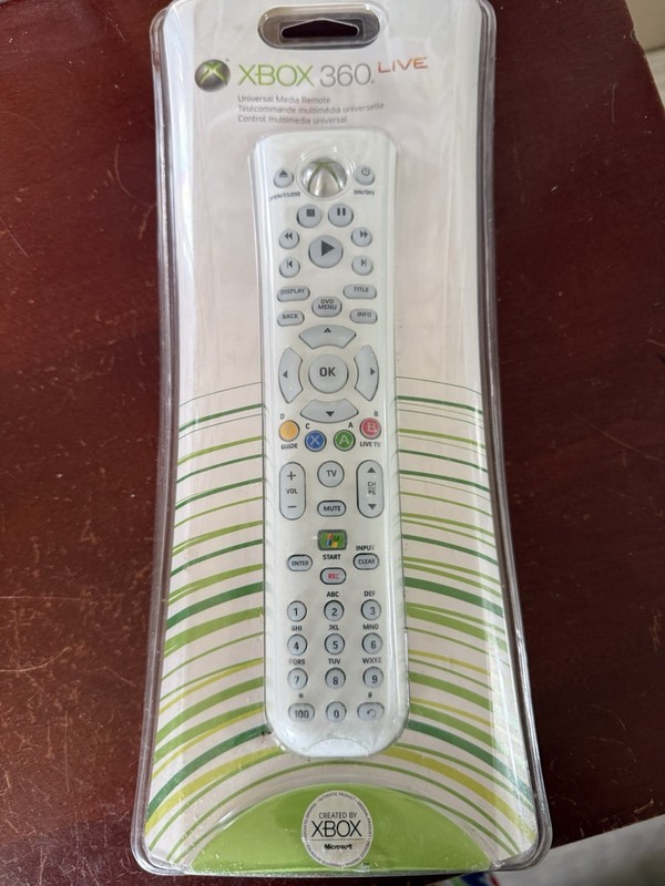 New, Sealed, Corroded Batteries – Xbox 360 Live Media Remote Control